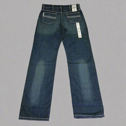 CINCH Relaxed Fit White Label Jeans Men's Sz 33 X 36 Stonewash Indigo MB92834019