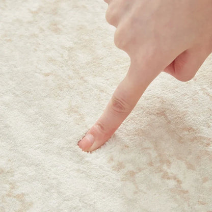 Minimalism Carpets for Living Room Cream Style Bedroom Decor Carpet Plush Stripe Bedside Rug Fluffy Soft Home Thicken Floor Mat